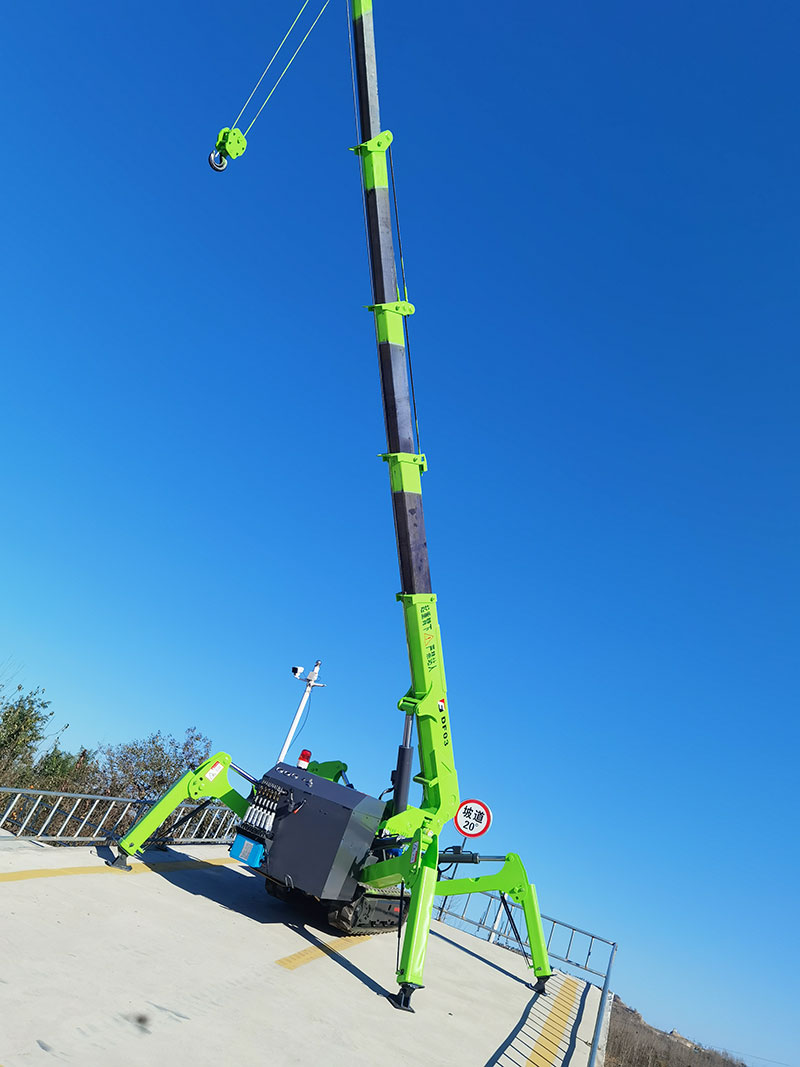 小型履带式蜘蛛吊车